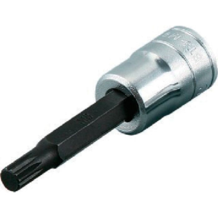 KTC 9.5sq.三重四角ビットソケット 対辺寸法10mm 差込角9.5mm 全長72mm(Tcode:8230810)