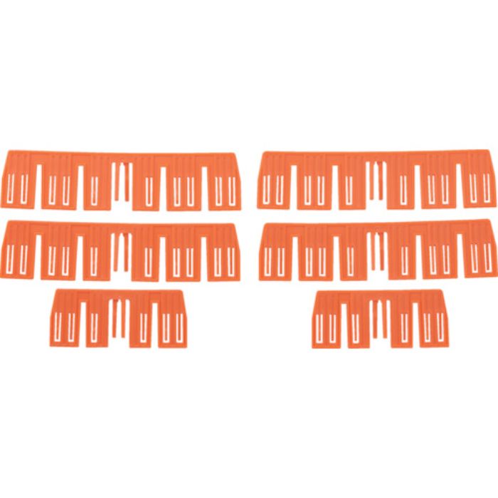 TRUSCO 台車オプション ビートル用こぼれ止めセット SX2枚 LX4枚入り(Tcode:2179070)