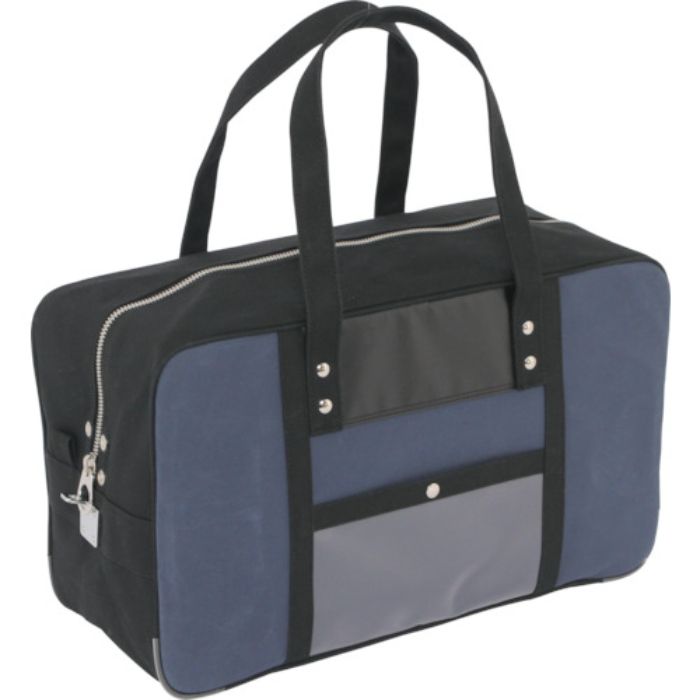 SANEI 帆布メール用ボストン(L)馬蹄錠金具付 紺(Tcode:1143745)