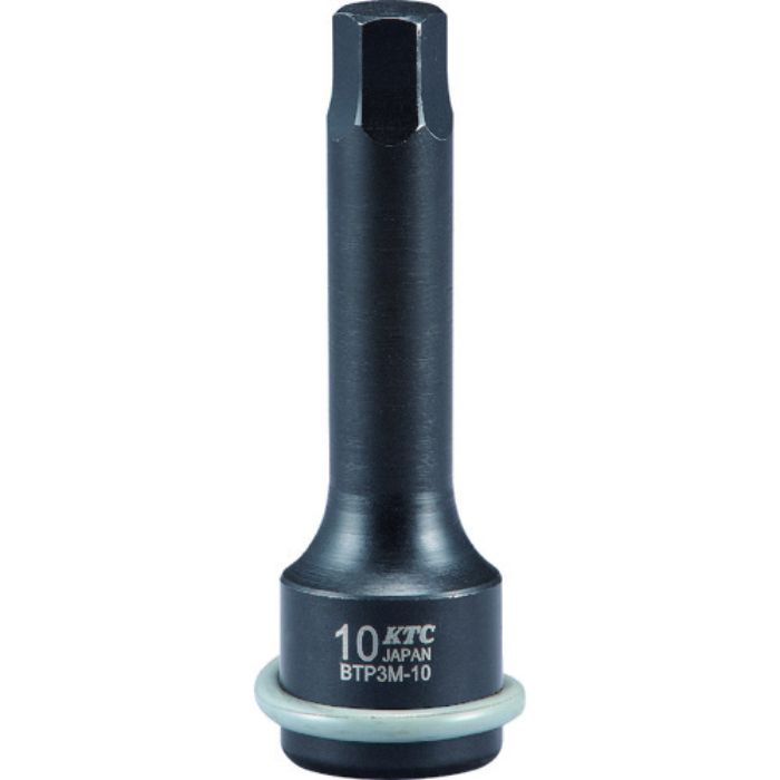 KTC 9.5sq. インパクトレンチ用ヘキサゴンレンチ 対辺寸法7mm 全長70mm(Tcode:1609498)