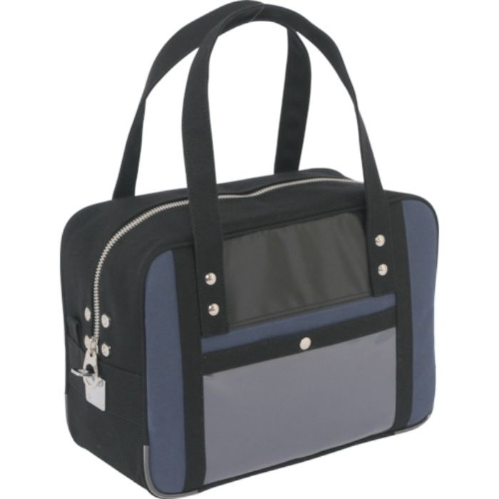 SANEI 帆布メール用ボストン(S)馬蹄錠金具付 紺(Tcode:1143756)