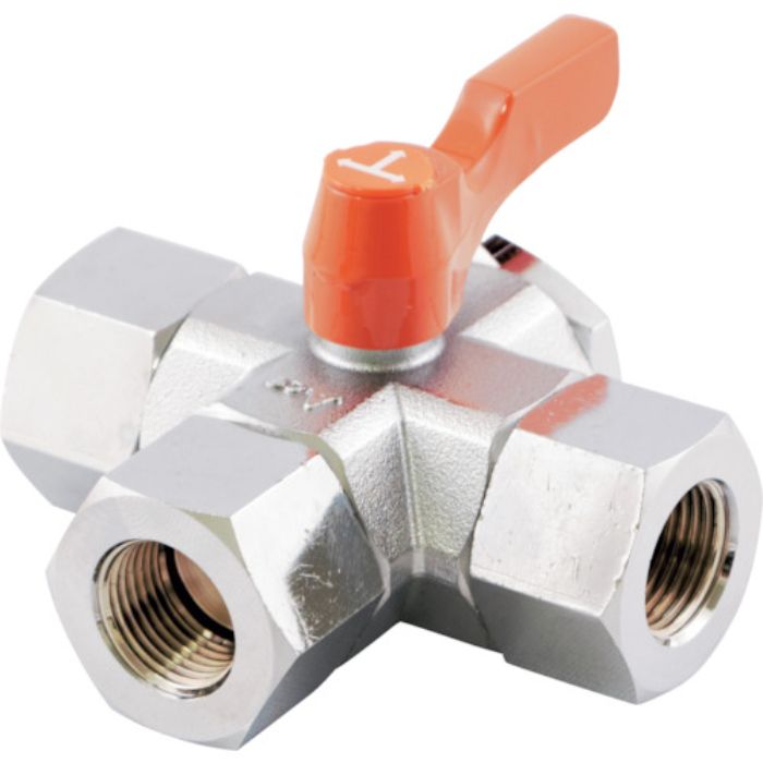 ASOH 内×内ネジ型(Tポート)(RoHS指令相当品) 三方 PT1/2(Tcode:2709748)