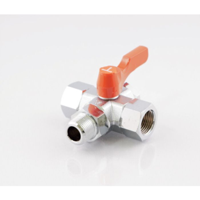 ASOH 外×内ネジ型(Tポート)(RoHS指令相当品) PT1/8×PT1/8(Tcode:2711358)