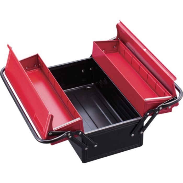 TONE ツールケース(メタル) V形2段式 410X220X190mm(Tcode:4856694)