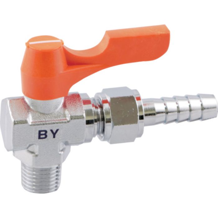 ASOH ボールバルブ エースボール ホースジョイント型 PT3/8×φ10.5(Tcode:3822257)