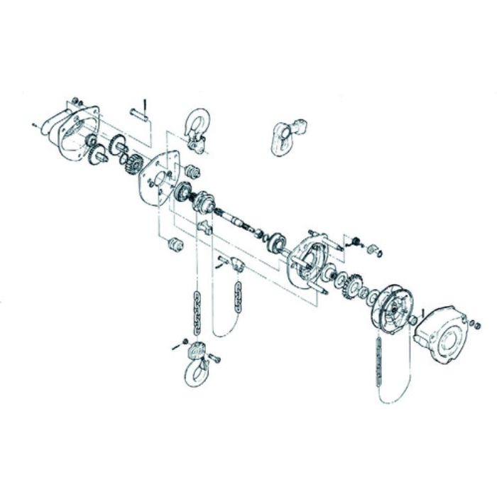 KITO CB005用部品 ツメグルマ(Tcode:2085012)