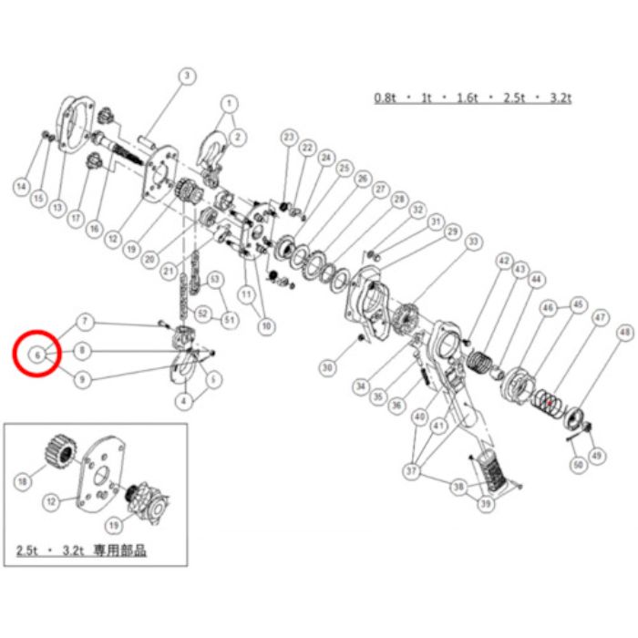KITO クサリピン一式 LB016レバーブロック用(Tcode:4824367)