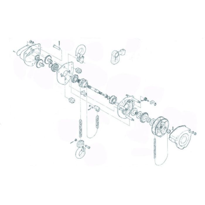 KITO CB020(M3形)用部品 ブレーキバン(Tcode:2085013)