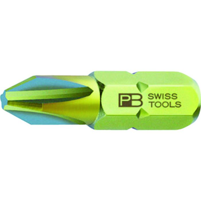 PBスイスツールズ 1/4″HEXプラスビット 刃先[[+]]0 全長25mm(Tcode:4483880)