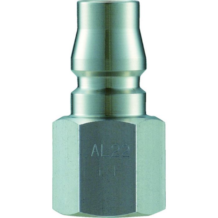 ナック クイックカップリング AL20型 ステンレス製 オネジ取付用プラグ R1/4(Tcode:3642542)