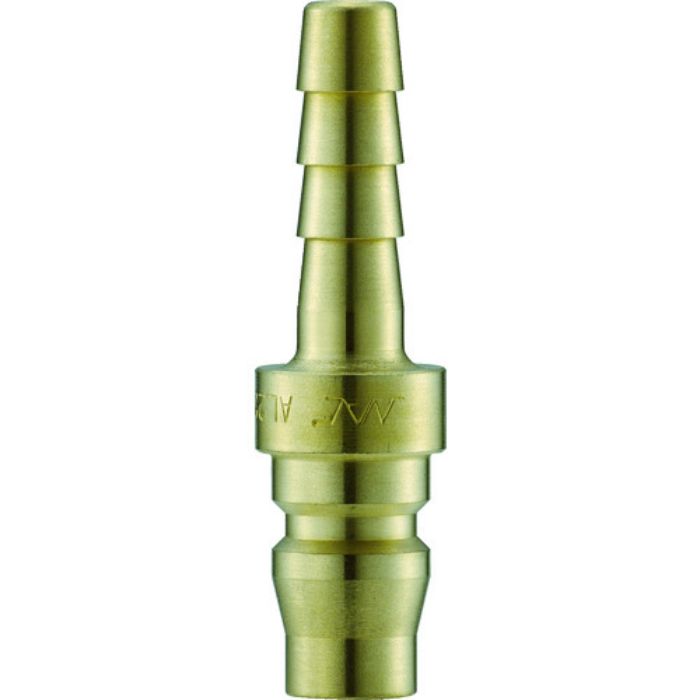 ナック クイックカップリング AL20型 真鍮製 ホース取付用プラグ 1/4(Tcode:3642569)