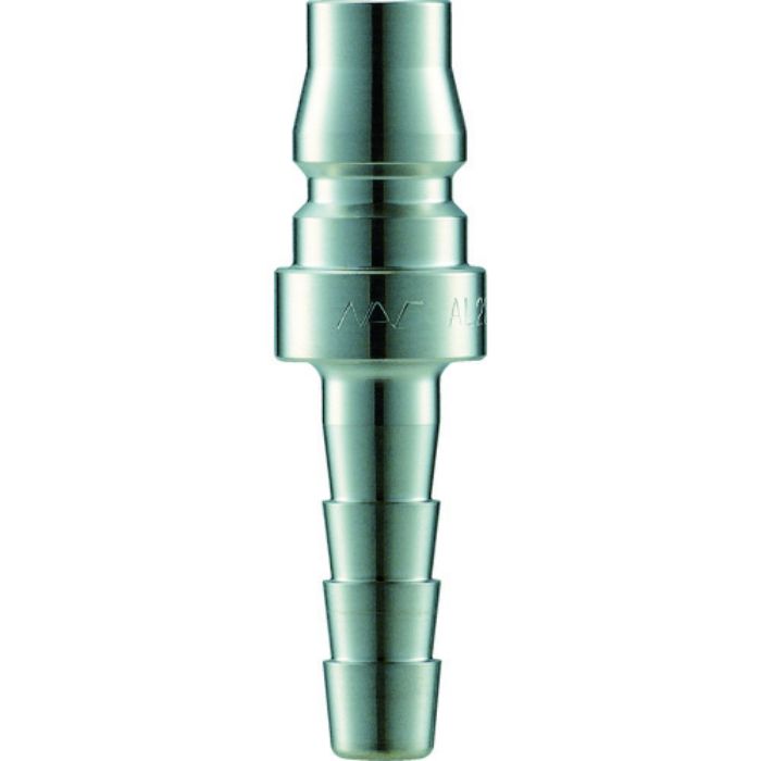 ナック クイックカップリング AL20型 ステンレス製 ホース取付用プラグ 1/4(Tcode:3642577)