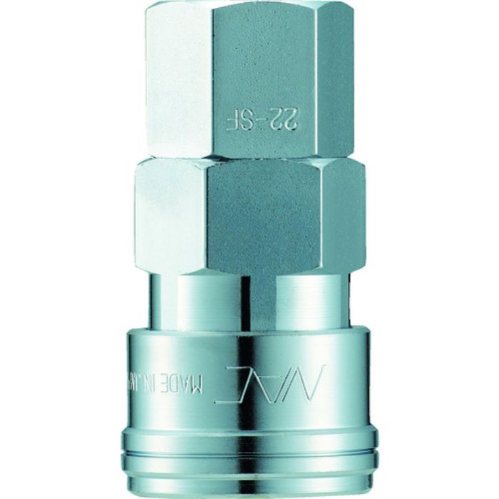 ナック クイックカップリング AL20型 鋼鉄製 オネジ取付用(Tcode:3642631)