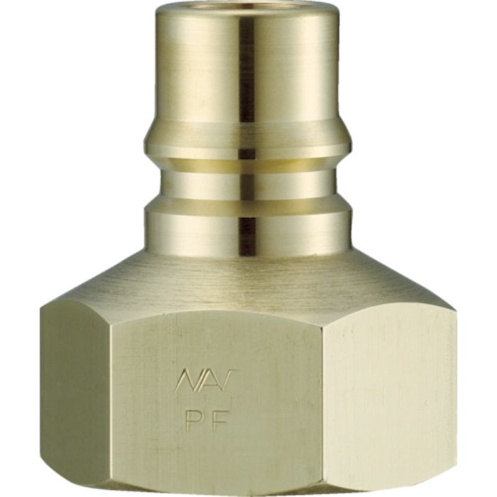ナック クイックカップリング AL40型 真鍮製 オネジ取付用プラグ R3/4(Tcode:3643336)