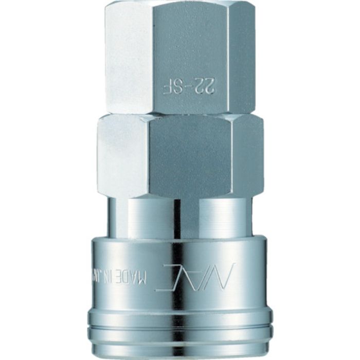 ナック クイックカップリング AL40型 鋼鉄製 オネジ取付用(Tcode:3643417)