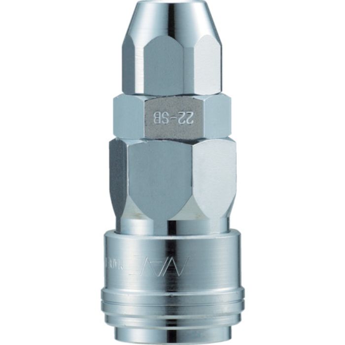 ナック ワンタッチカップリング AT型 鉄スリーブ ポリウレタンチューブ用 6.0×9.0(Tcode:3643697)