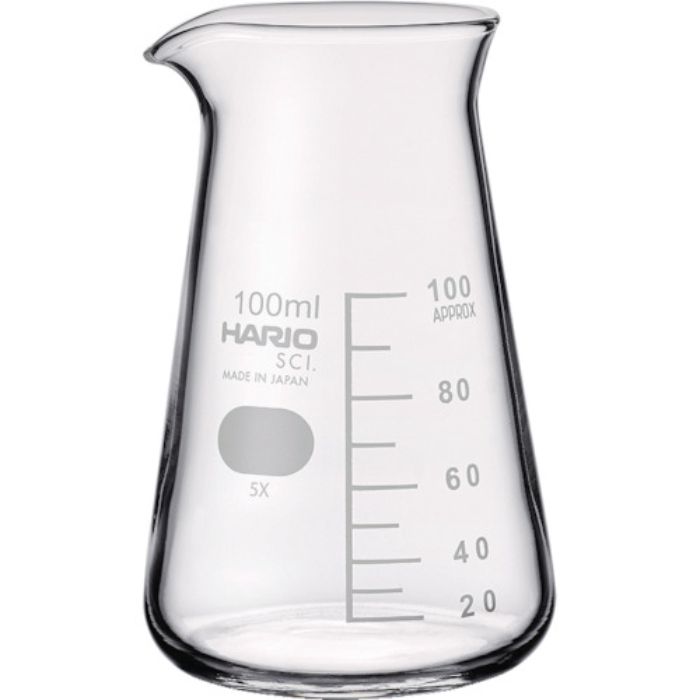 HARIO コニカルビーカー 目安目盛付 100ml(Tcode:8557576)