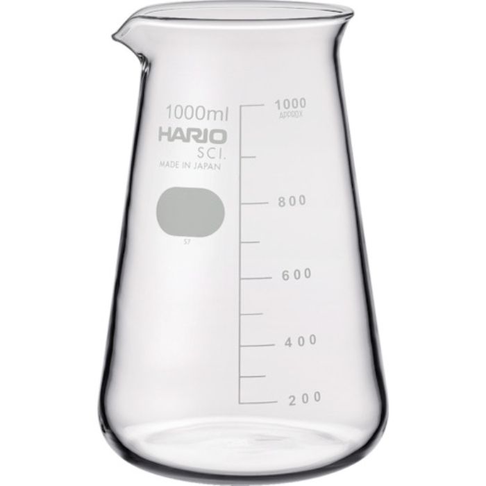 HARIO コニカルビーカー 目安目盛付 1000ml(Tcode:8557580)