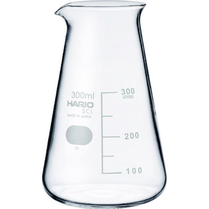 HARIO コニカルビーカー 目安目盛付 300ml(Tcode:8557578)