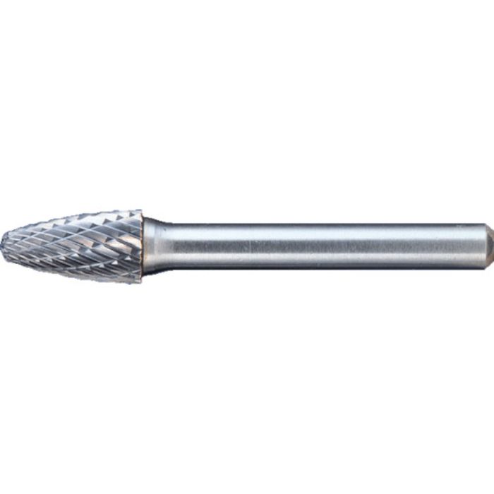 MRA 超硬バー Cロングシリーズ 形状:砲弾(クロスカット) 刃長19mm(Tcode:1055739)