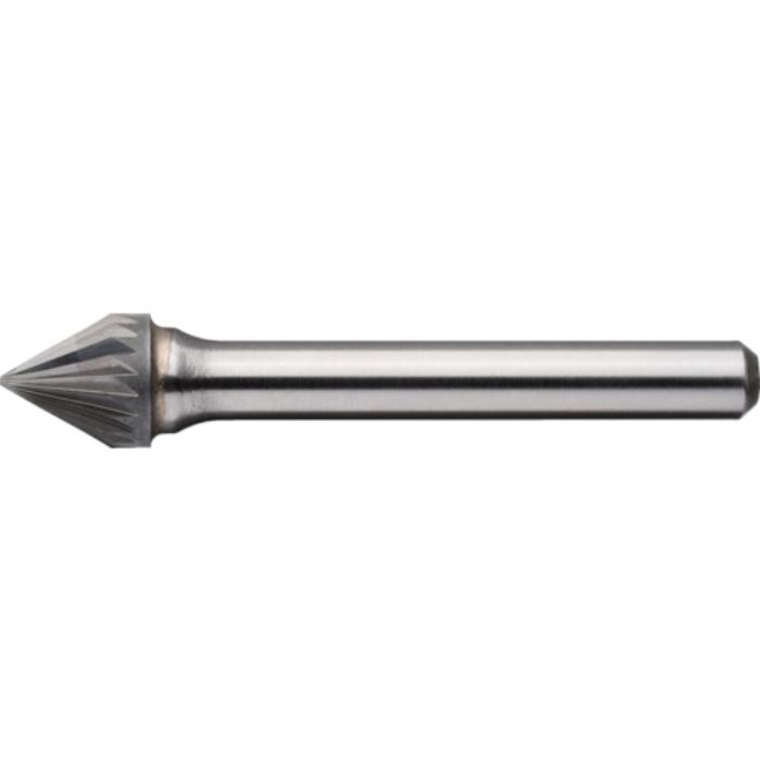 MRA 超硬バー Cシリーズ 形状:円錐型60°(クロスカット) 刃長11.0mm(Tcode:8358341)