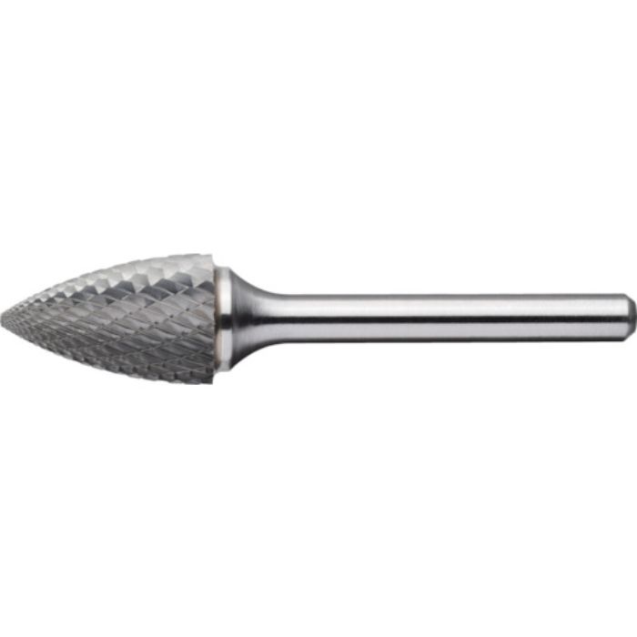 MRA 超硬バー Cシリーズ 形状:トンガリ(クロスカット) 刃長25mm(Tcode:1448129)