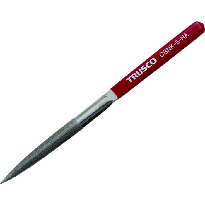 TRUSCO CBNヤスリ 鉄工用 5本組 半丸(Tcode:1604157)