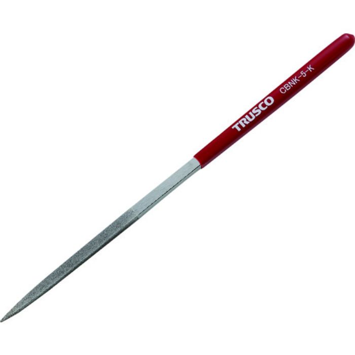 TRUSCO CBNヤスリ 鉄工用 5本組 角(Tcode:1604159)