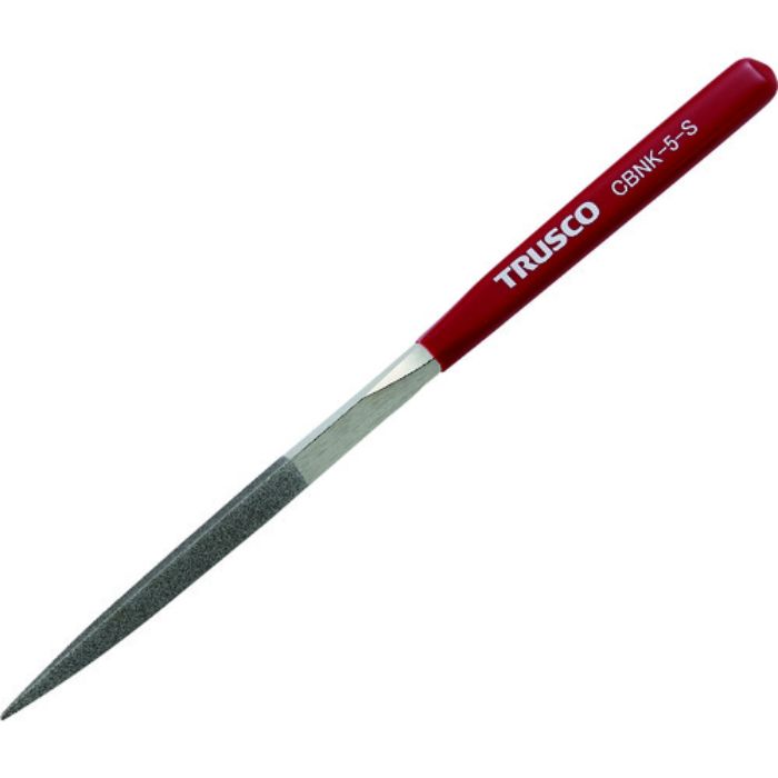 TRUSCO CBNヤスリ 鉄工用 5本組 三角(Tcode:1604161)