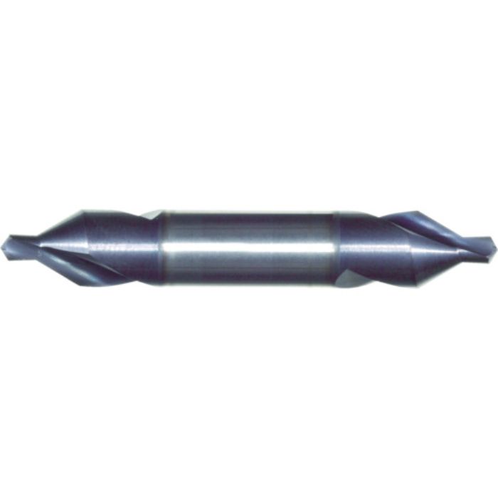イワタツール 超硬センタードリル(A形60° ALDコーティング) 錐径8.0mm シャンク径20mm 全長80mm(Tcode:7963823)