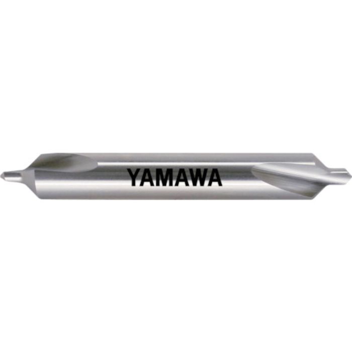 ヤマワ 弱ねじれ溝A形90° センタ穴ドリル CD-Q 2X90°X6(Tcode:8168011)