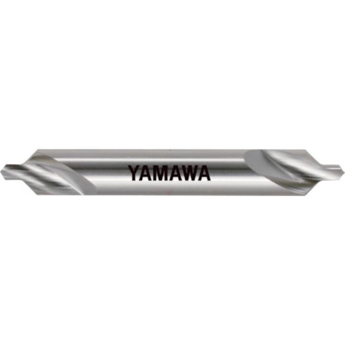 ヤマワ 強ねじれ溝A形90° センタ穴ドリル CE-Q 0.7X90°X3.5