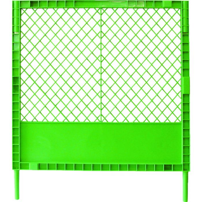 TRUSCO 工事用プラスチックフェンス グリーン 1000MMX1000MMX45MM(Tcode:2072739)