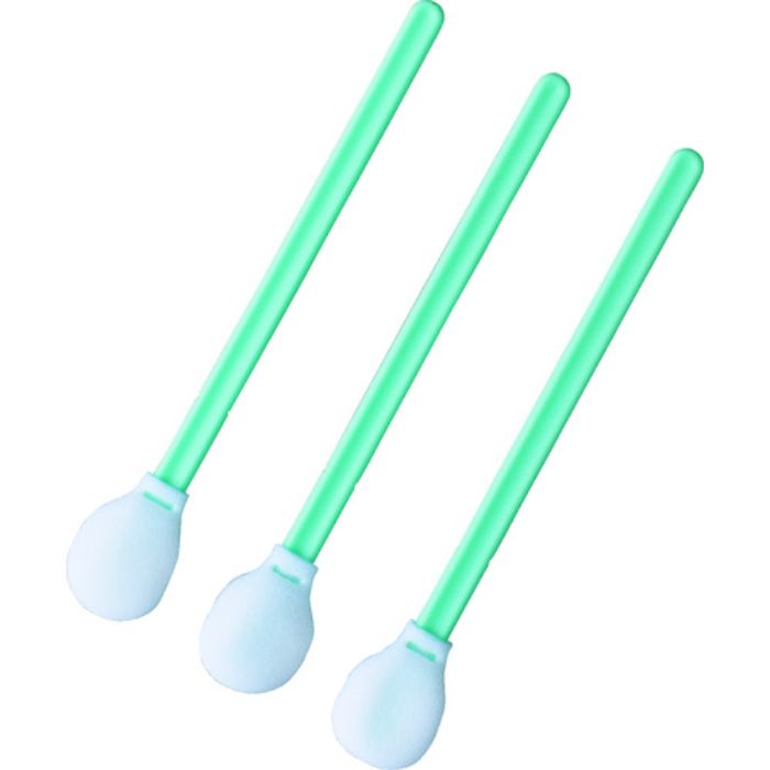 TRUSCO クリーンフォームスワブ 19.5X6.5X26/124 100本入(Tcode:1146100)