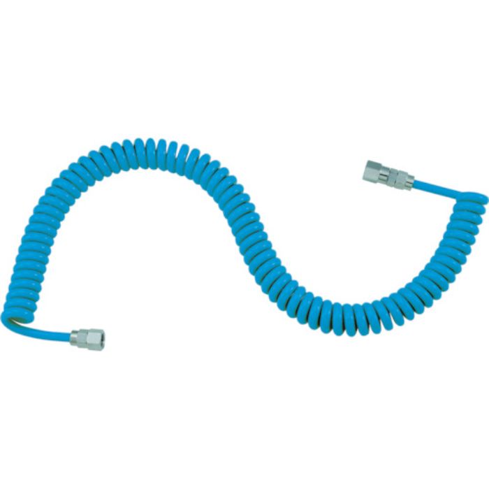 TRUSCO ウレタンコイルホース細巻 L型 1.4m(Tcode:2315378)