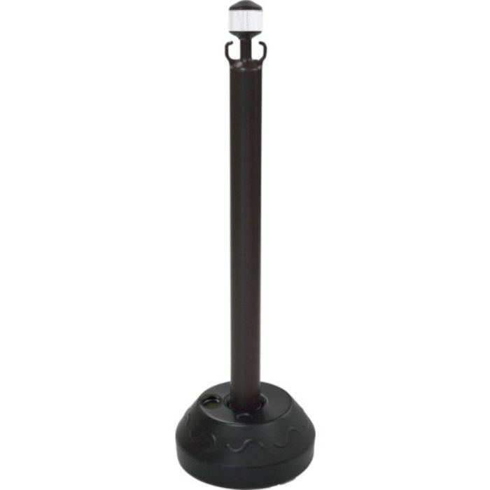 ANZEN チェーンスタンド AZチェーンポールブラウン 白反射(Tcode:4367128)