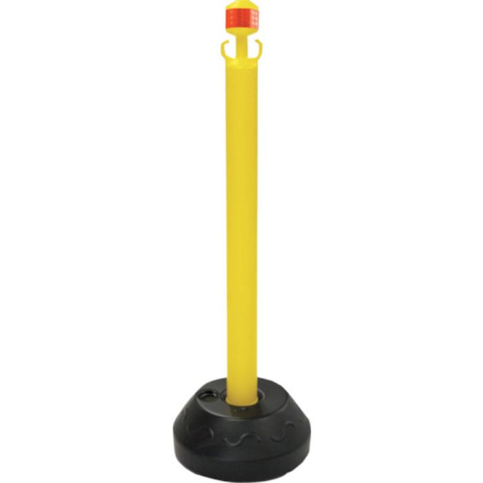 ANZEN チェーンスタンド AZチェーンポール黄 オレンジ反射(Tcode:4367364)