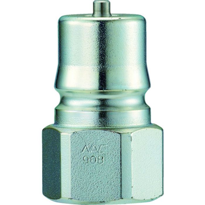 ナック クイックカップリング HP型 特殊鋼製 高圧タイプ オネジ取付用 両路開閉型(Tcode:3643832)