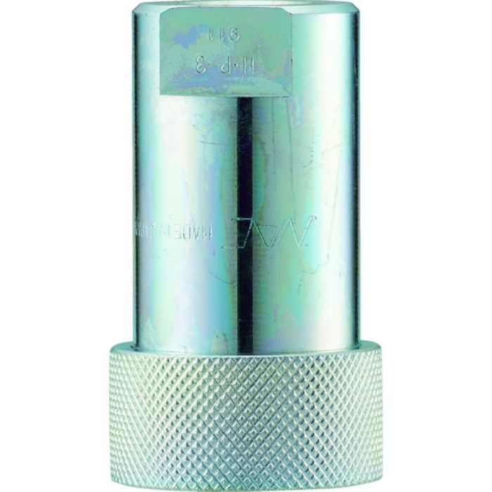 ナック クイックカップリング HP型 特殊鋼製 高圧タイプ オネジ取付用 両路開閉型(Tcode:3643841)