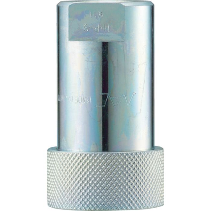 ナック クイックカップリング HP型 特殊鋼製 高圧タイプ オネジ取付用 両路開閉型(Tcode:3643921)