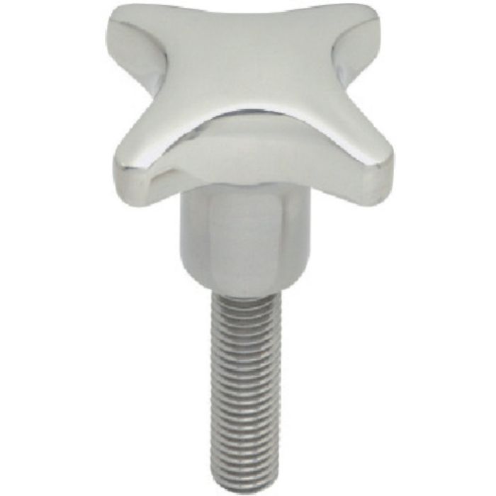 イマオ ステンレスクロスノブ(オネジ) 外径50mm ねじ径M10×1.5(Tcode:8061098)