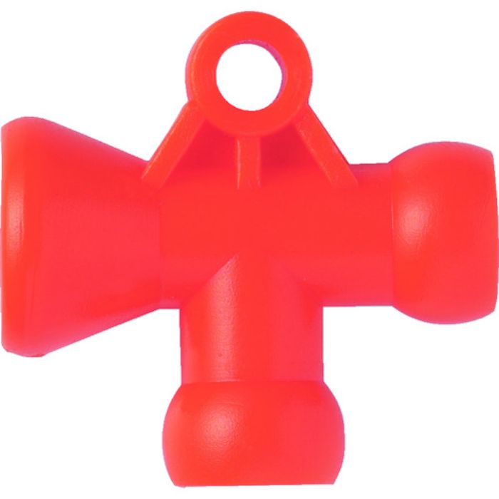 TRUSCO クーラントライナー T型フィッティング サイズ1/4 (10個入)(Tcode:2303558)