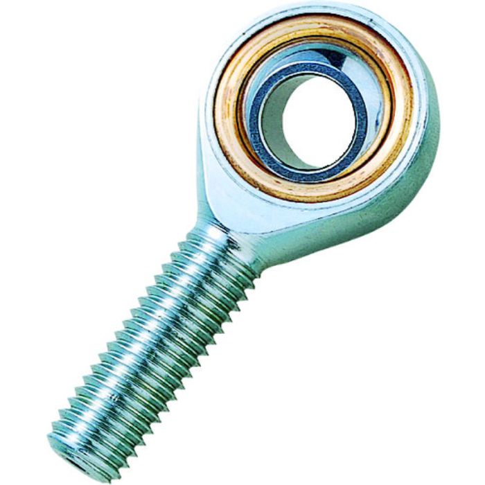 TRUSCO ロッドエンド 無給油式 オネジ5mm (2個入)(Tcode:2774771)