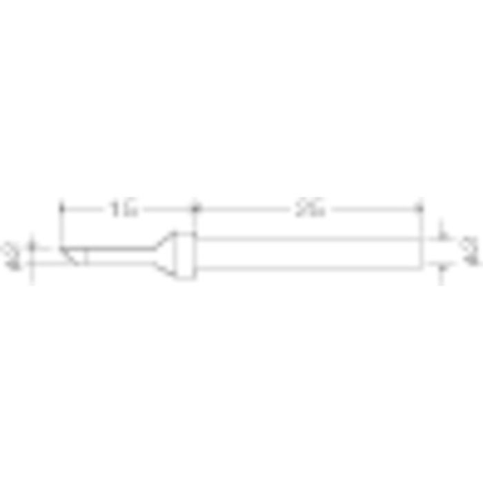 グット はんだこてCS-21/31用替こて先2C型(Tcode:3642135)