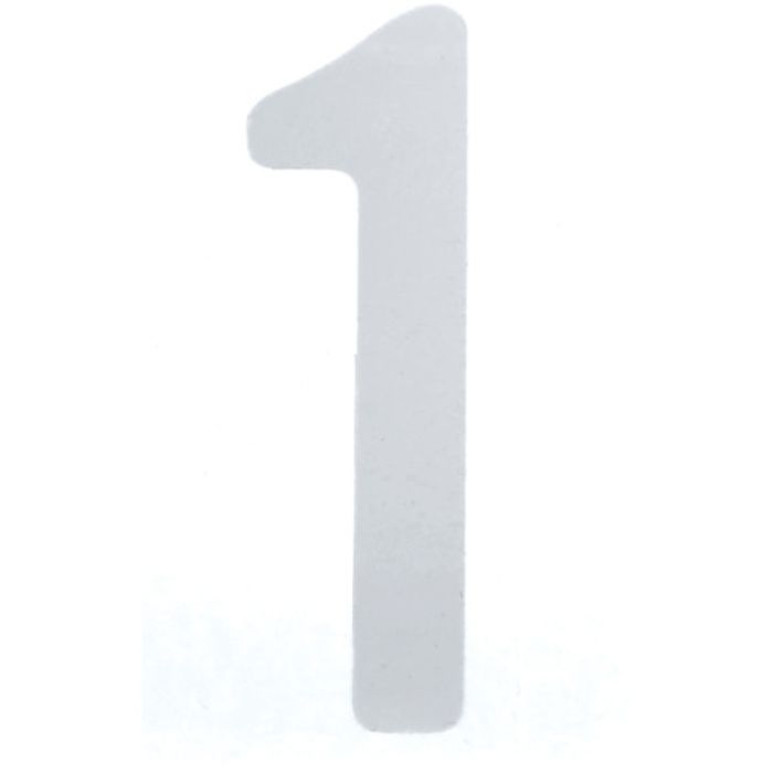 TRUSCO カッティング文字50mm 白 1(Tcode:2564546)