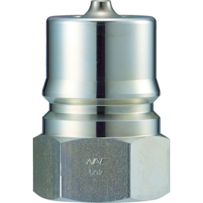 ナック クイックカップリング S・P型 鋼鉄製 オネジ取付用プラグ R1/2(Tcode:3644031)