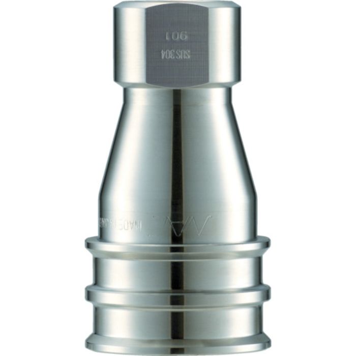 ナック クイックカップリング SPE型 ステンレス製 オネジ取付用ソケット R3/8(Tcode:3644324)