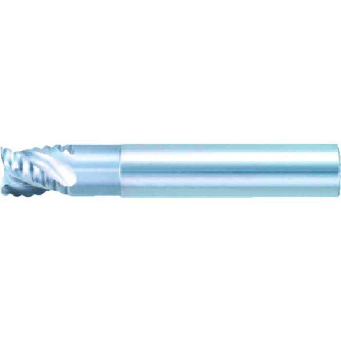 三菱K 3枚刃アルミ加工用 超硬スクエアエンドミルショット刃長(S)10mm(Tcode:6851541)