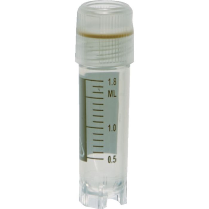 TRUSCO クライオチューブ(凍結保存用チューブ) 2ml 外ねじ 自立型 50個入(Tcode:3878915)