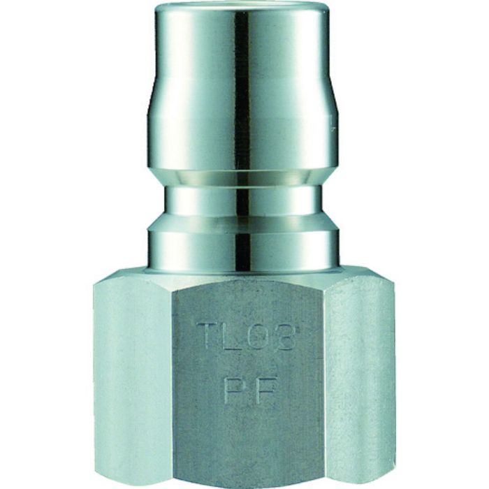 ナック クイックカップリング TL型 ステンレス製 オネジ取付用プラグ R3/8(Tcode:3644715)